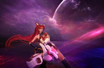 Star Guardian Jinx Cosplay Costume Full Set with Wig and Prop
